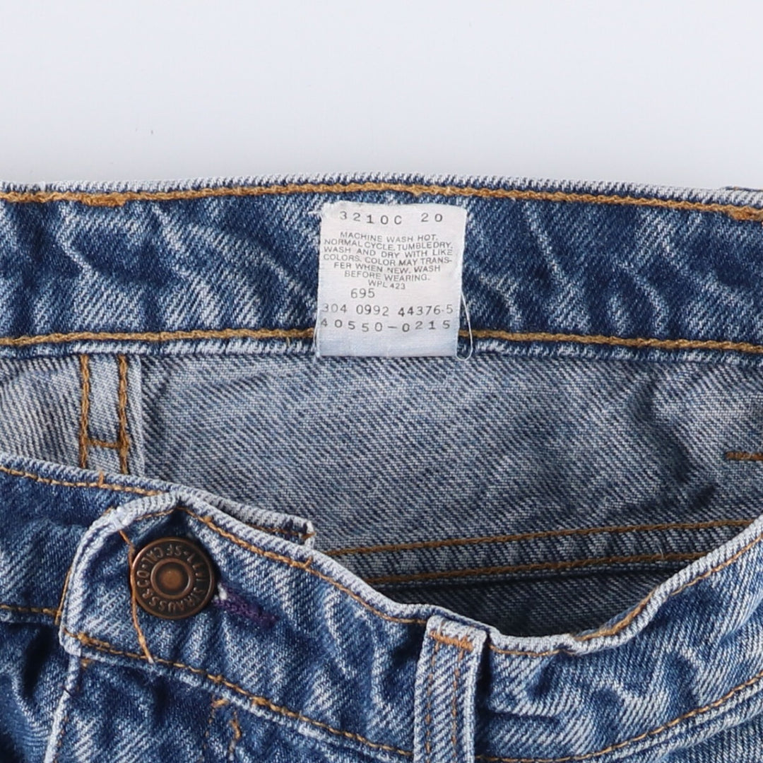 90'S Levi's 40550-0215 Orange Tab Tapered Denim Pants, Men's, Size W33, Vintage cotton blue type Vintage Second Hand