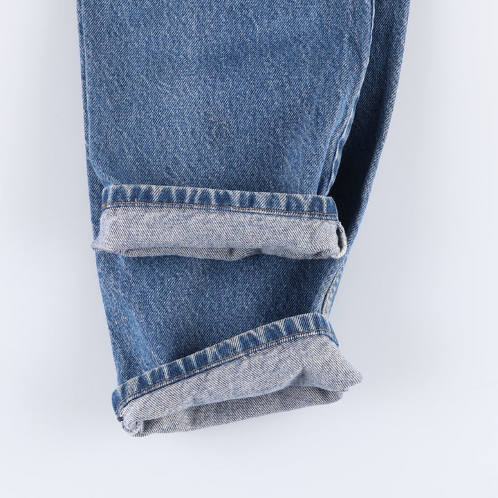 90'S Levi's 40550-0215 Orange Tab Tapered Denim Pants, Men's, Size W33, Vintage cotton blue type Vintage Second Hand