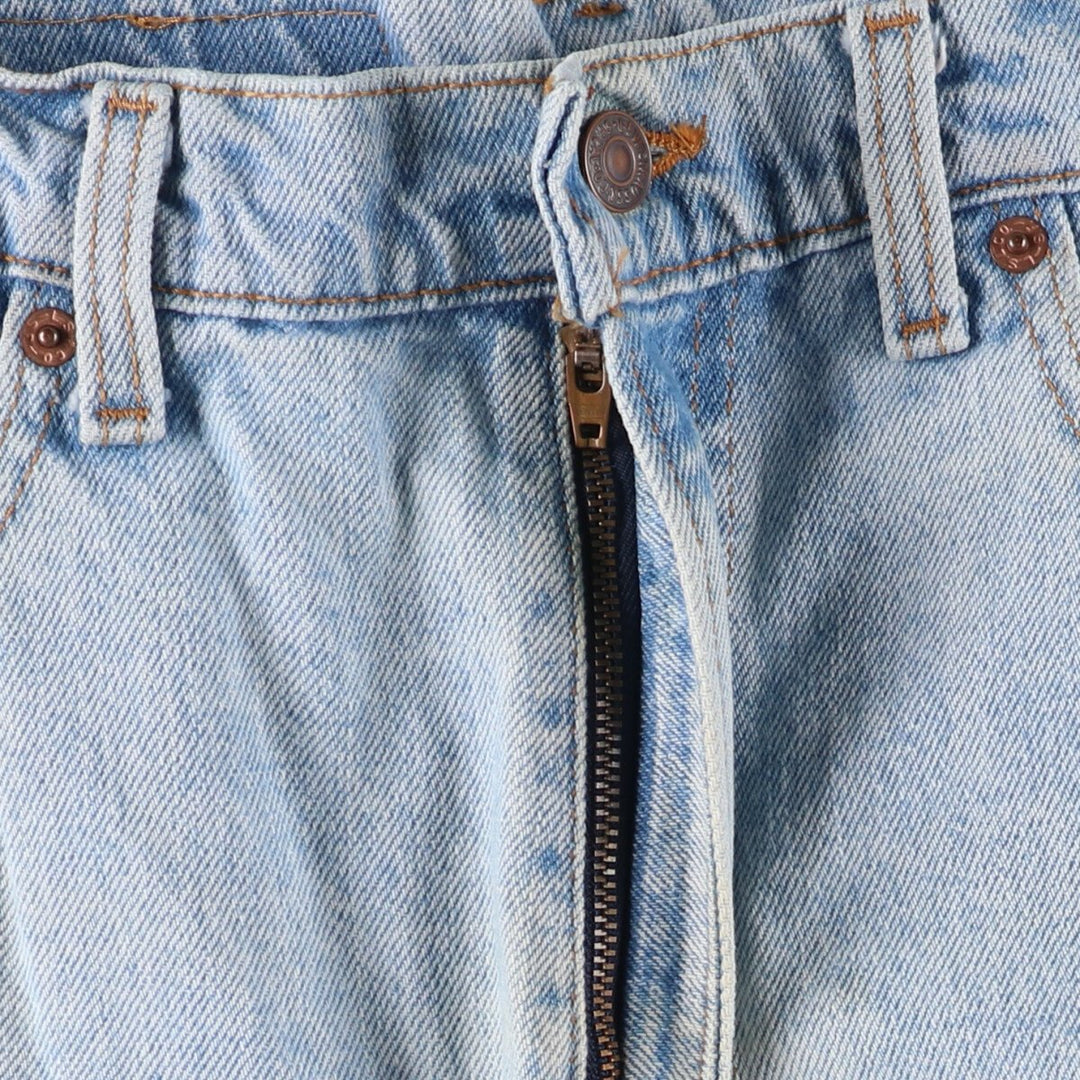 90'S Levi's 550 Relaxed Fit Tapered Leg Tapered Denim Pants Made in USA Men's W33 Vintage cotton blue type Vintage Second Hand