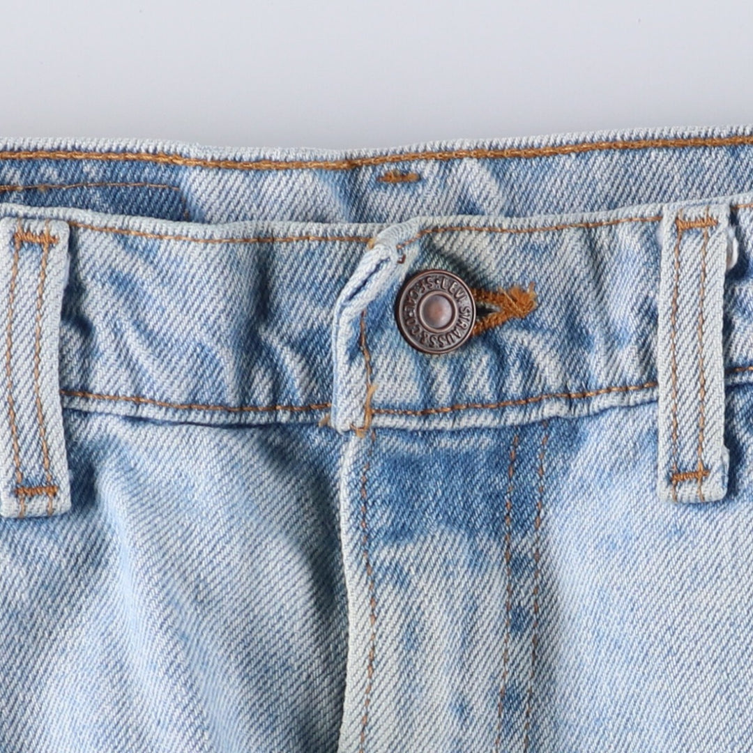 90'S Levi's 550 Relaxed Fit Tapered Leg Tapered Denim Pants Made in USA Men's W33 Vintage cotton blue type Vintage Second Hand