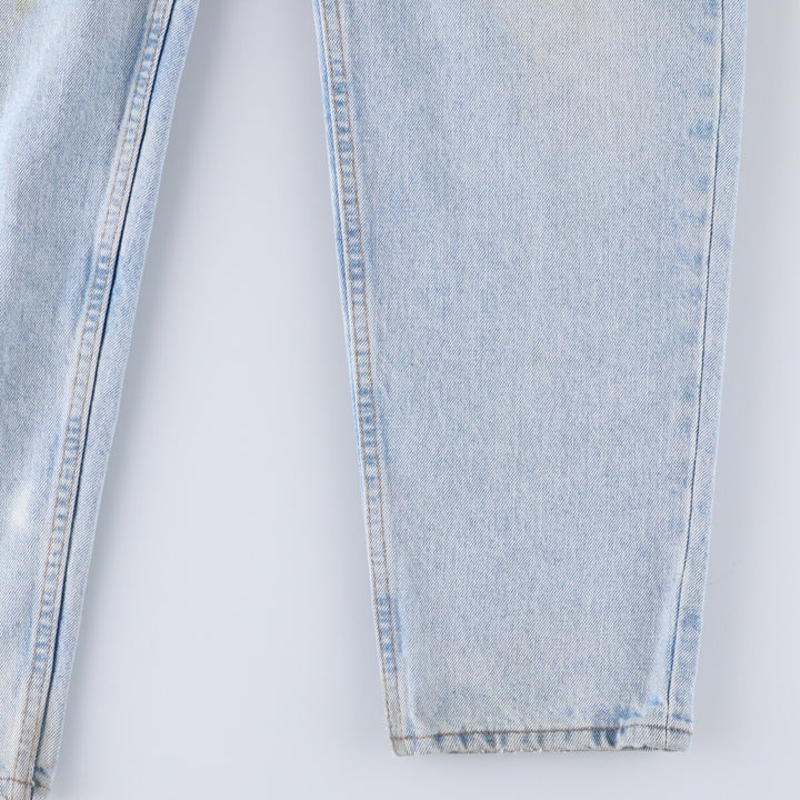 90'S Levi's 550 Relaxed Fit Tapered Leg Tapered Denim Pants Made in USA Men's W33 Vintage cotton blue type Vintage Second Hand