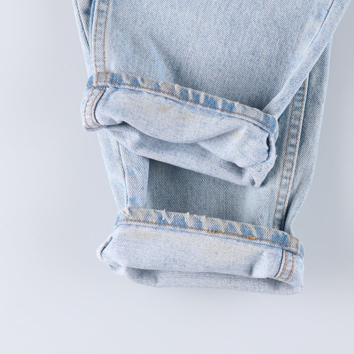 90'S Levi's 550 Relaxed Fit Tapered Leg Tapered Denim Pants Made in USA Men's W33 Vintage cotton blue type Vintage Second Hand