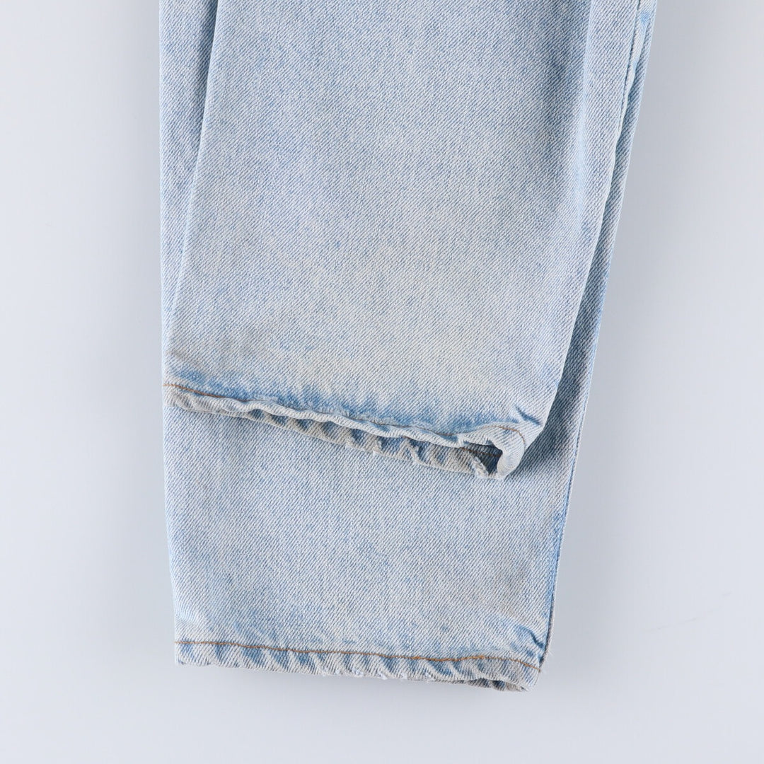 90'S Levi's 550 Relaxed Fit Tapered Leg Tapered Denim Pants Made in USA Men's W33 Vintage cotton blue type Vintage Second Hand