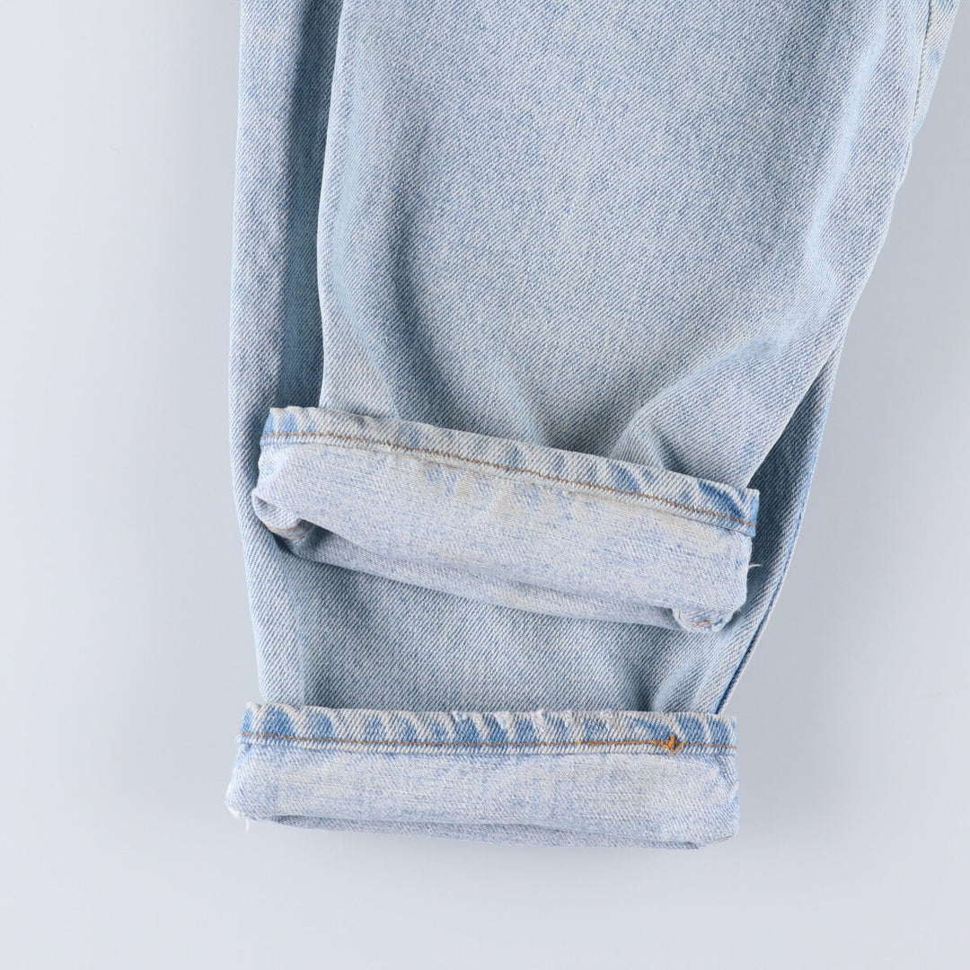 90'S Levi's 550 Relaxed Fit Tapered Leg Tapered Denim Pants Made in USA Men's W33 Vintage cotton blue type Vintage Second Hand