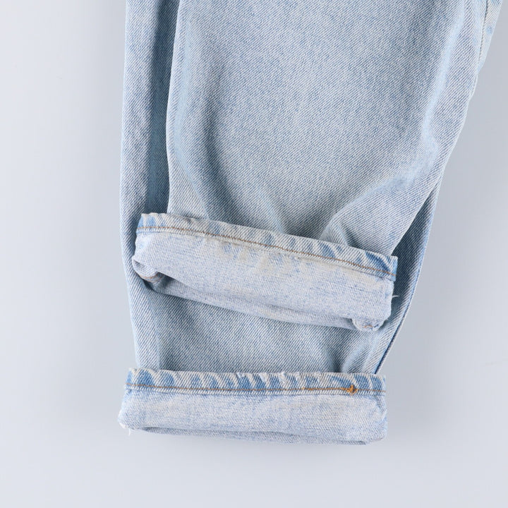 90'S Levi's 550 Relaxed Fit Tapered Leg Tapered Denim Pants Made in USA Men's W33 Vintage cotton blue type Vintage Second Hand