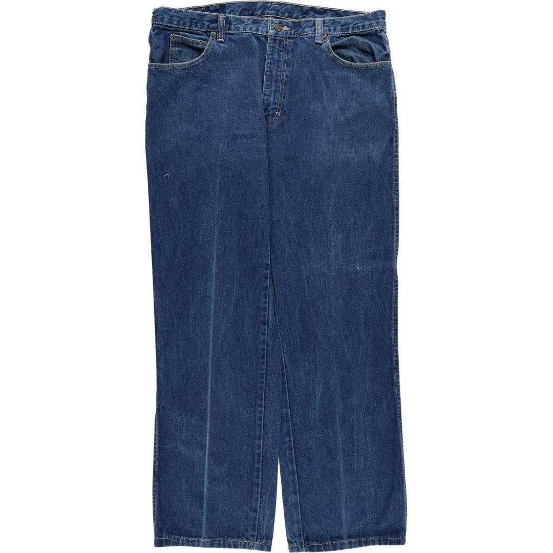 Vintage 1980'S Calvin Klein straight-leg denim pants, made in the USA, men's size W37. cotton blue type Vintage Second Hand