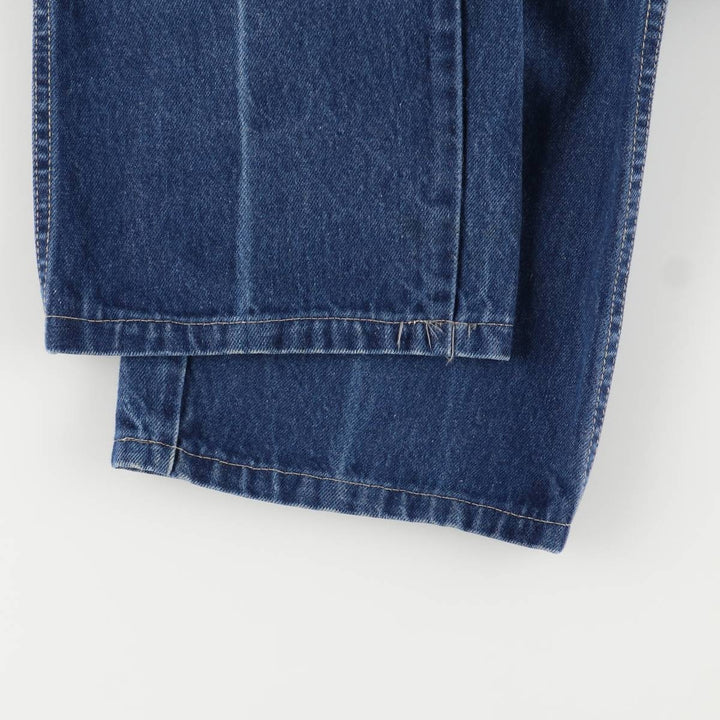 Vintage 1980'S Calvin Klein straight-leg denim pants, made in the USA, men's size W37. cotton blue type Vintage Second Hand