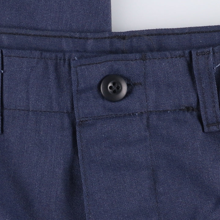 Civilian Rothco Military Cargo Pants, Made in USA, Men's, Size W32 polyester navy blue type Vintage Second Hand