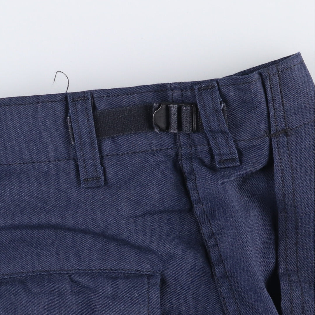 Civilian Rothco Military Cargo Pants, Made in USA, Men's, Size W32 polyester navy blue type Vintage Second Hand