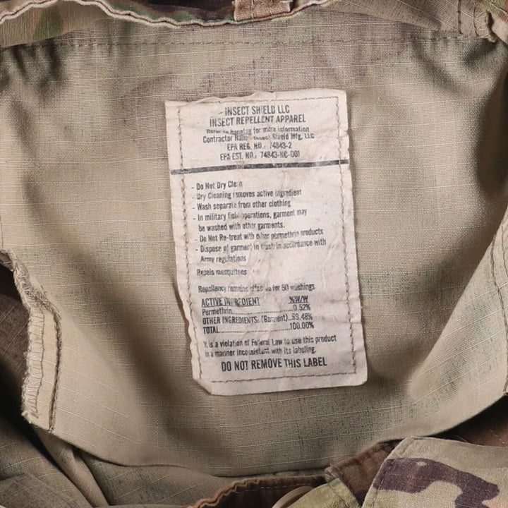 Genuine US military camouflage pattern multicam camo ripstop military cargo pants combat pants made in USA SMALL-REGULAR Nylon Khaki type Vintage Second Hand