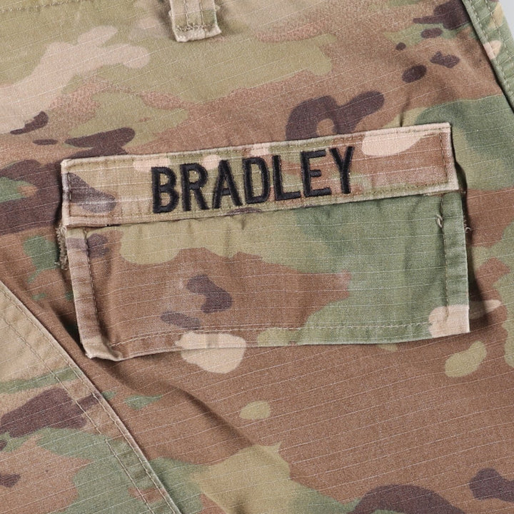 Genuine US military camouflage pattern multicam camo ripstop military cargo pants combat pants made in USA SMALL-REGULAR Nylon Khaki type Vintage Second Hand