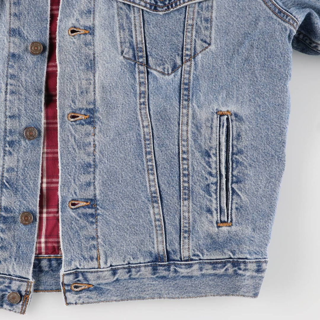 90'S Levi's 70614-0389 Denim Jacket, Men's Size Medium, Vintage cotton blue type Vintage Second Hand