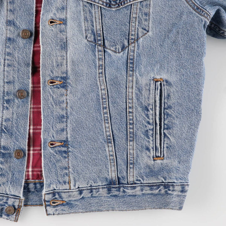 90'S Levi's 70614-0389 Denim Jacket, Men's Size Medium, Vintage cotton blue type Vintage Second Hand