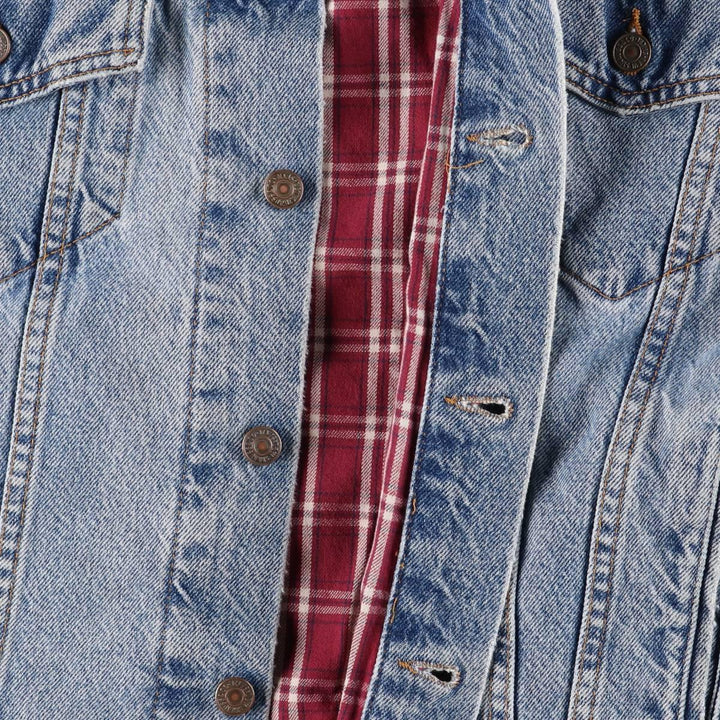 90'S Levi's 70614-0389 Denim Jacket, Men's Size Medium, Vintage cotton blue type Vintage Second Hand