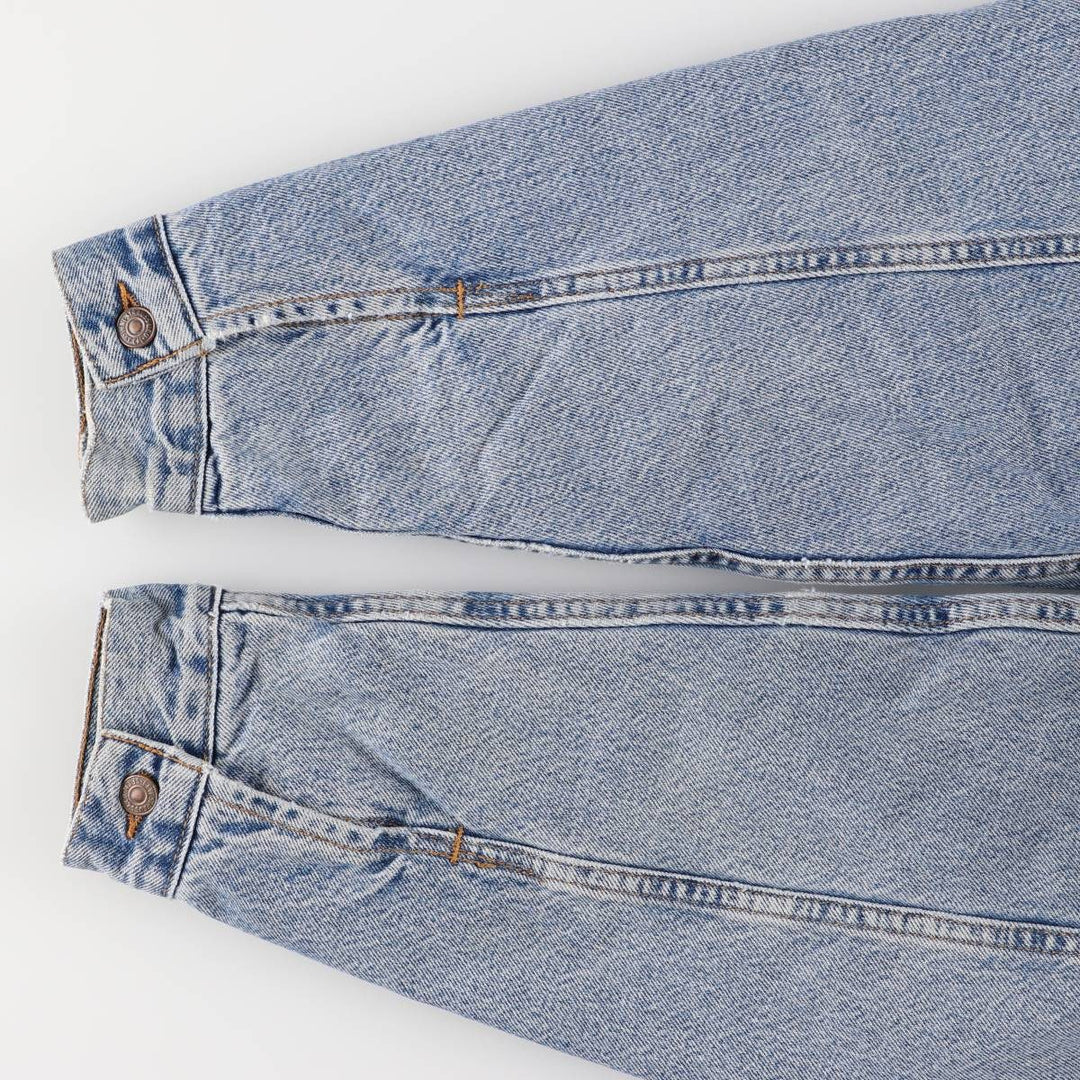 90'S Levi's 70614-0389 Denim Jacket, Men's Size Medium, Vintage cotton blue type Vintage Second Hand