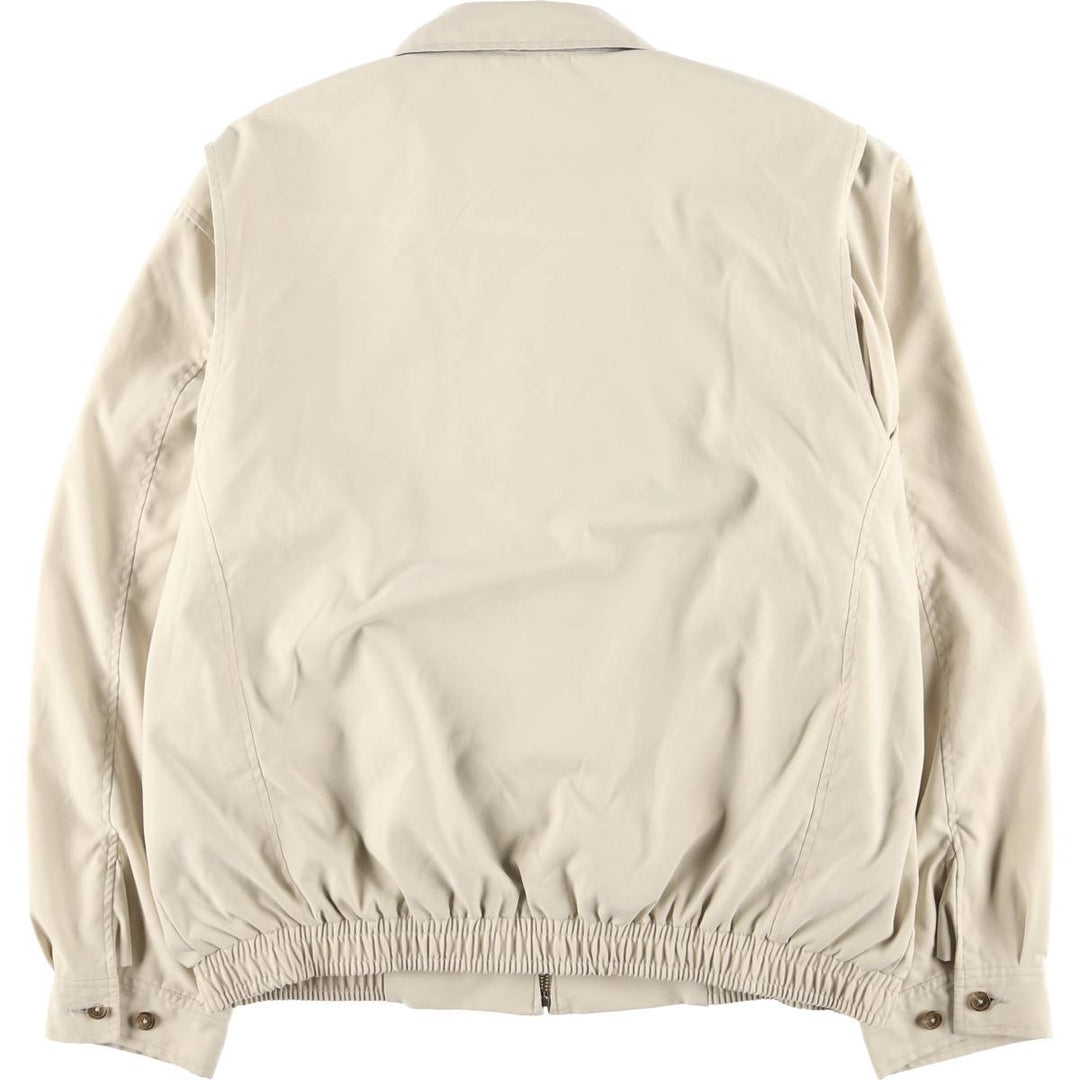 Ralph Lauren POLO by Ralph Lauren Swing Top Sports Jacket Men's L size cotton Beige type Vintage Second Hand