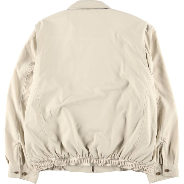 Ralph Lauren POLO by Ralph Lauren Swing Top Sports Jacket Men's L size cotton Beige type Vintage Second Hand