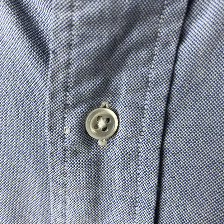 Ralph Lauren long sleeve button down shirt, men's size L cotton Blue type light blue Vintage Second Hand