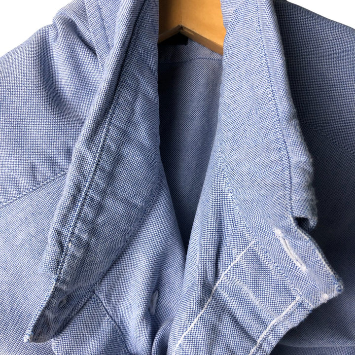 Ralph Lauren long sleeve button down shirt, men's size L cotton Blue type light blue Vintage Second Hand