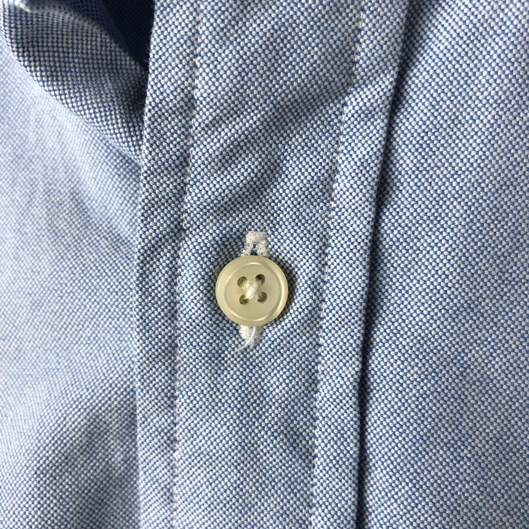 Ralph Lauren Classic Fit Long Sleeve Button Down Shirt, Men's Size L cotton Blue type light blue Vintage Second Hand