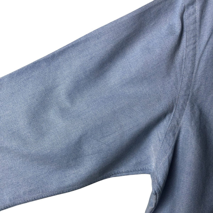 Ralph Lauren Classic Fit Long Sleeve Button Down Shirt, Men's Size L cotton Blue type light blue Vintage Second Hand