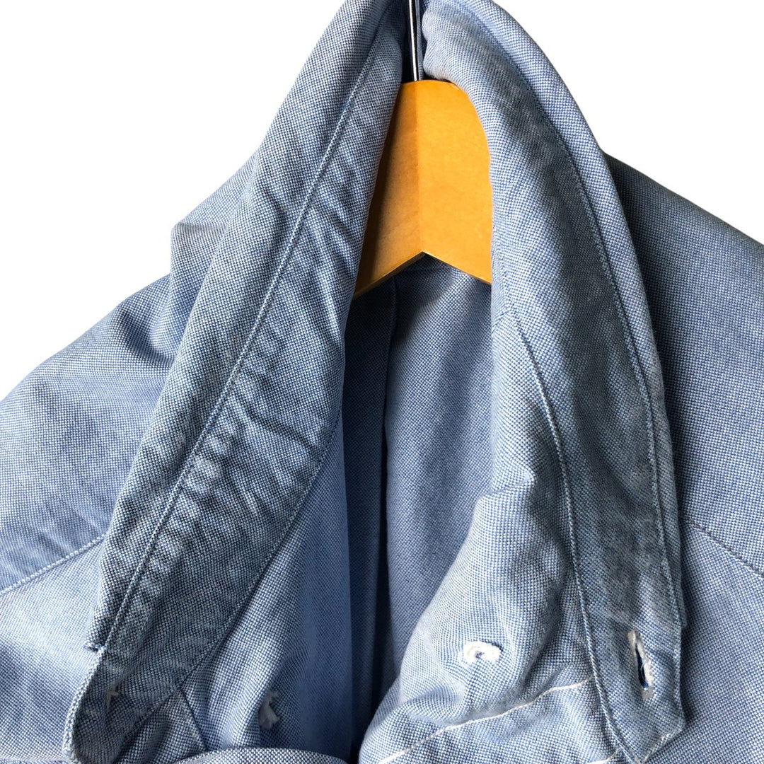 Ralph Lauren Classic Fit Long Sleeve Button Down Shirt, Men's Size L cotton Blue type light blue Vintage Second Hand