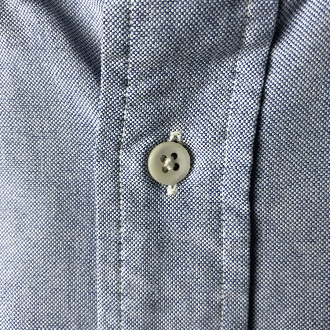Ralph Lauren long sleeve button down shirt, men's size L cotton Blue type light blue Vintage Second Hand