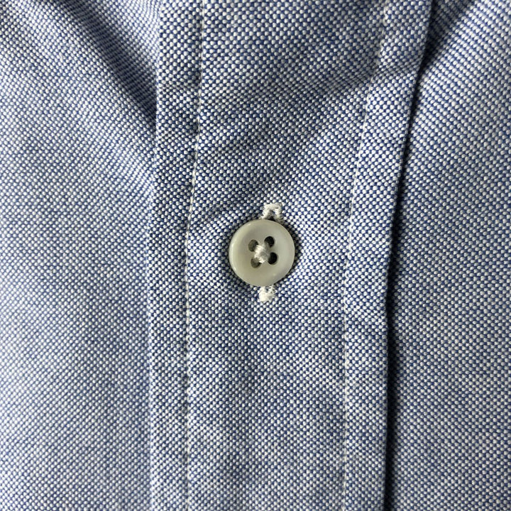 Ralph Lauren long sleeve button down shirt, men's size L cotton Blue type light blue Vintage Second Hand