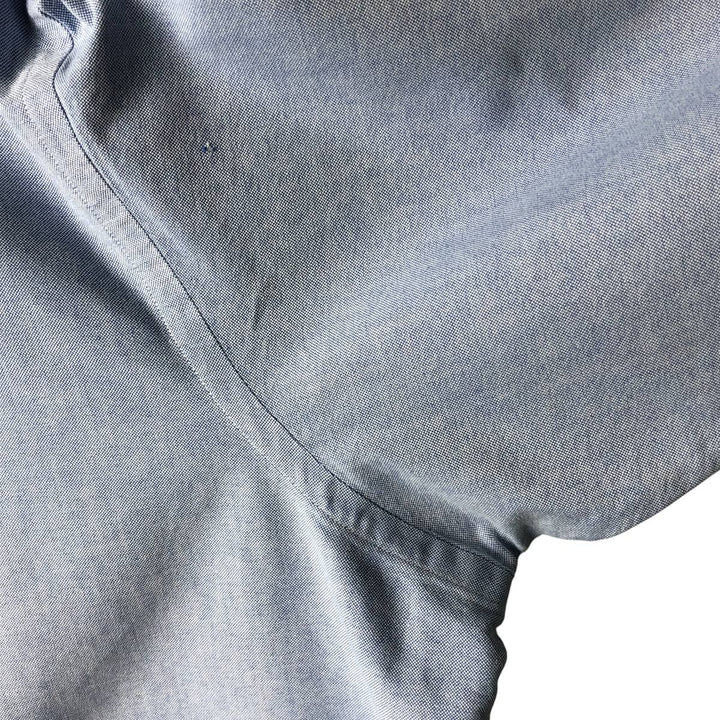 Ralph Lauren long sleeve button down shirt, men's size L cotton Blue type light blue Vintage Second Hand