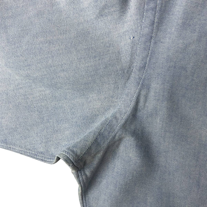 Ralph Lauren long sleeve button down shirt, men's size L cotton Blue type light blue Vintage Second Hand
