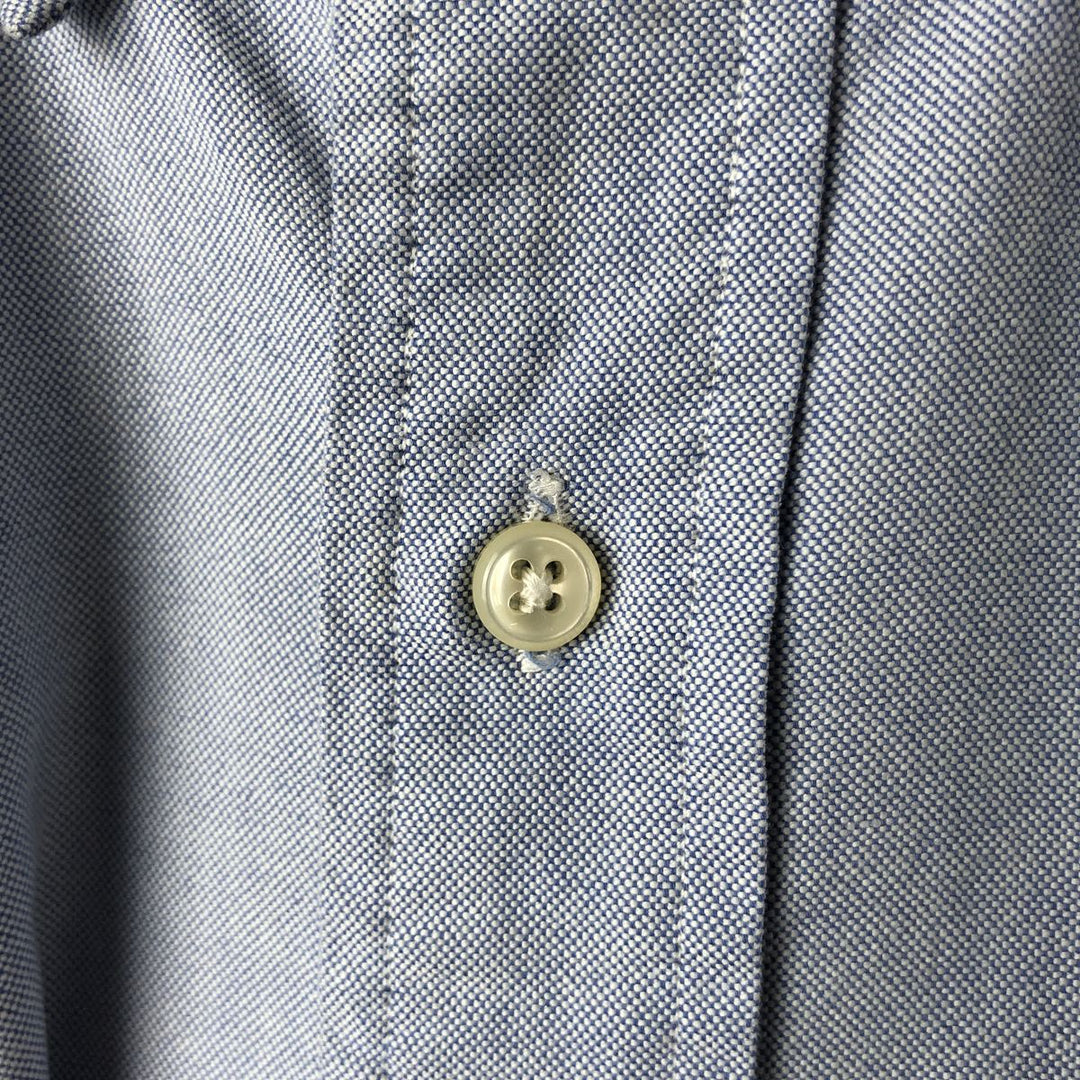 Ralph Lauren YARMOUTH long sleeve button down shirt, men's size M cotton Blue type light blue Vintage Second Hand