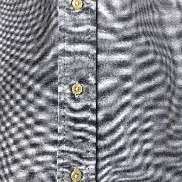 Ralph Lauren YARMOUTH long sleeve button down shirt, men's size M cotton Blue type light blue Vintage Second Hand