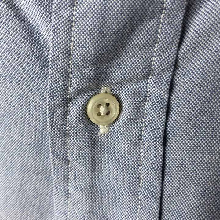 Ralph Lauren long sleeve button down shirt, men's XL size cotton Blue type light blue Vintage Second Hand
