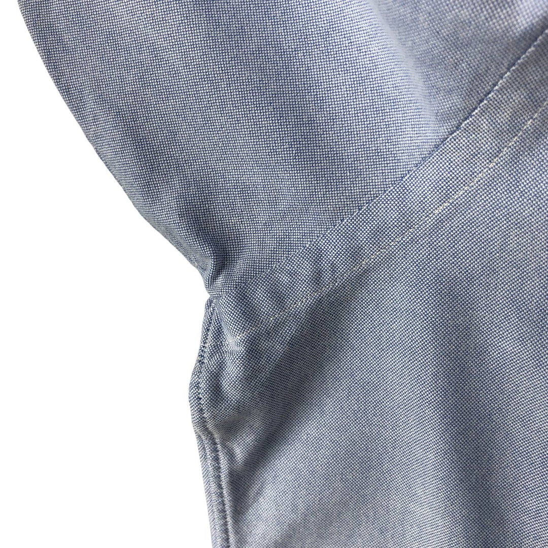 Ralph Lauren long sleeve button down shirt, men's XL size cotton Blue type light blue Vintage Second Hand