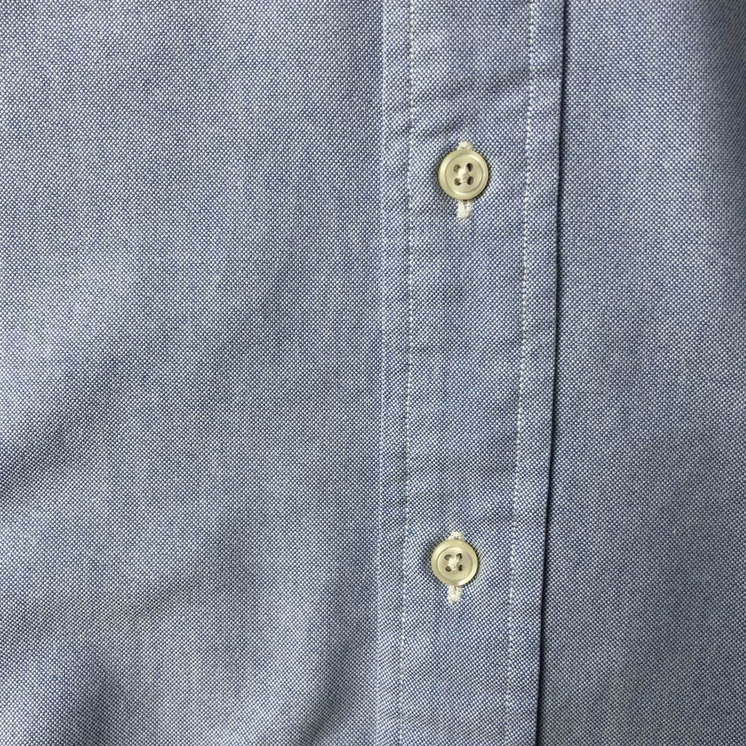 Ralph Lauren long sleeve button down shirt, men's XL size cotton Blue type light blue Vintage Second Hand