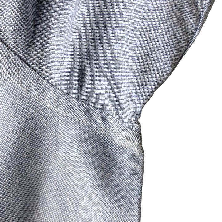 Ralph Lauren long sleeve button down shirt, men's XL size cotton Blue type light blue Vintage Second Hand