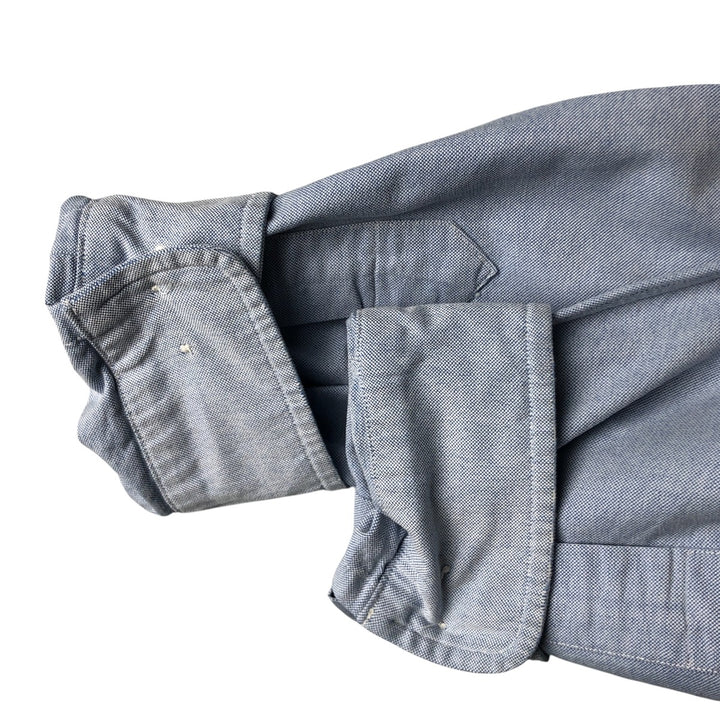 Ralph Lauren Classic Fit Long Sleeve Button Down Shirt, Men's Size L cotton Blue type light blue Vintage Second Hand