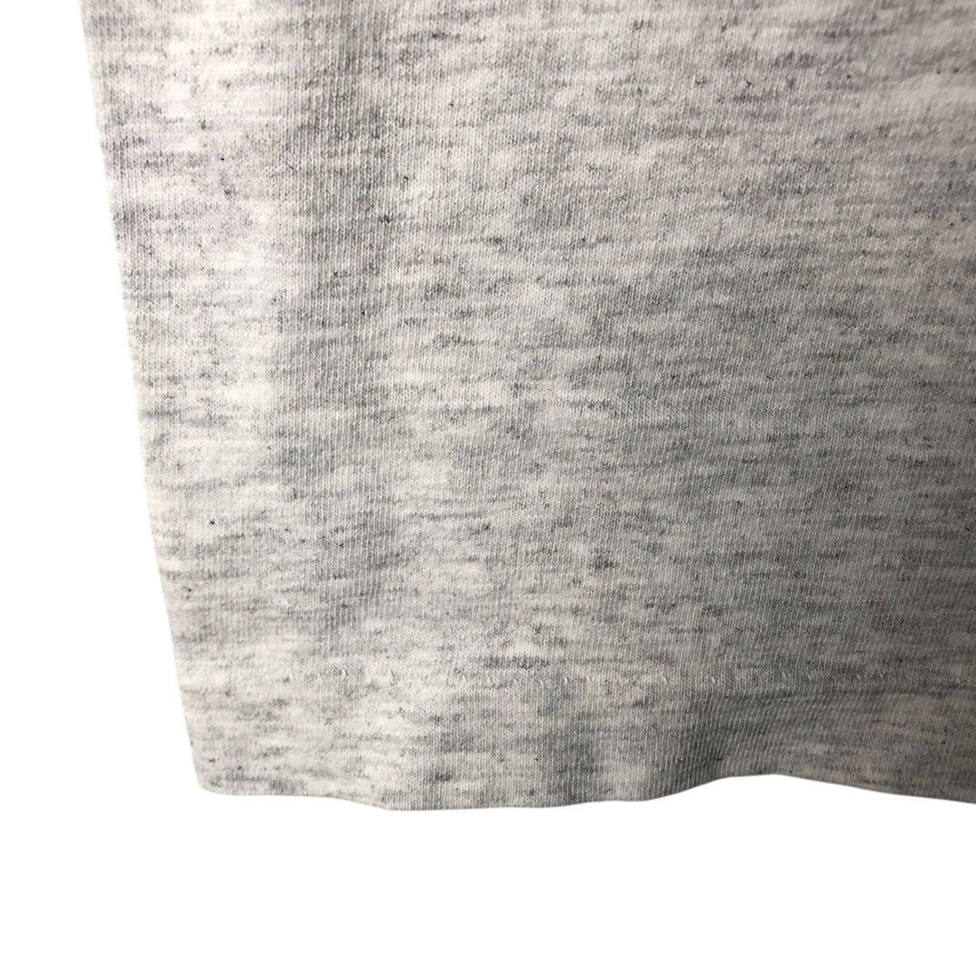 Vintage 90'S Murina high-neck message print T-shirt, made in the USA, size L, men's cotton gray type Vintage Second Hand