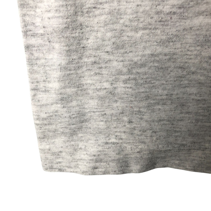 Vintage 90'S Murina high-neck message print T-shirt, made in the USA, size L, men's cotton gray type Vintage Second Hand