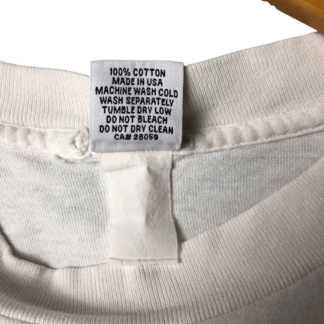 90'S Cannondale BAD BOY Parody Advertising T-Shirt, Made in USA, Men's XL cotton white type Vintage Second Hand