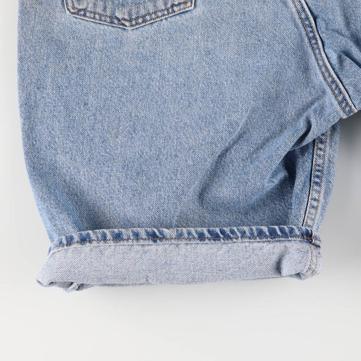 90'S Vintage Levi's 550 Relaxed Fit Denim Shorts with Orange Tab, Men's Size 36 cotton blue type Vintage Second Hand