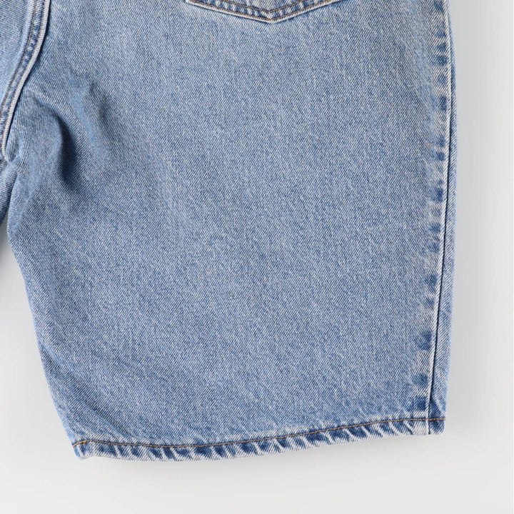 90'S Vintage Levi's 550 Relaxed Fit Denim Shorts with Orange Tab, Men's Size 36 cotton blue type Vintage Second Hand
