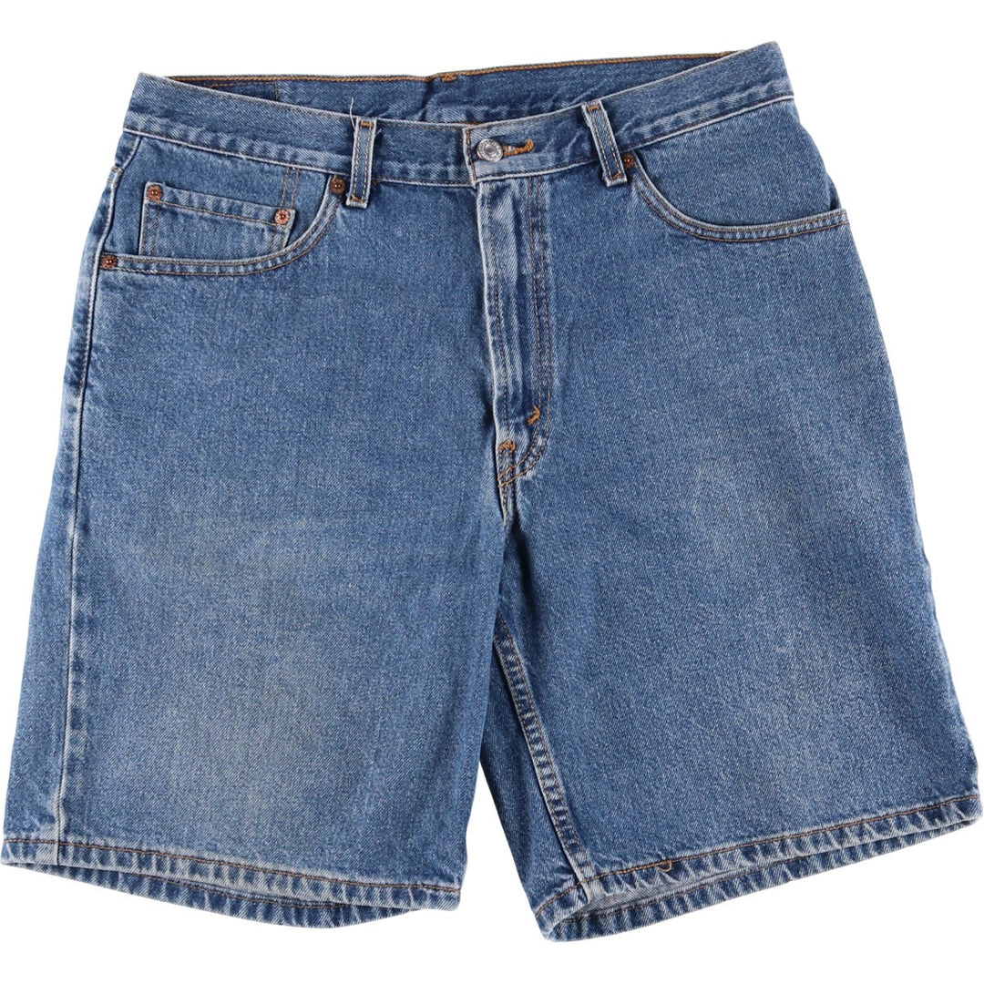 Levi's 550 Relaxed Fit Denim Shorts, Men's Size W34 cotton blue type Vintage Second Hand