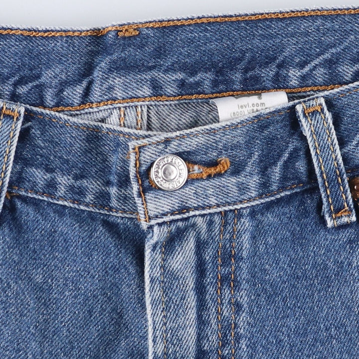 Levi's 550 Relaxed Fit Denim Shorts, Men's Size W34 cotton blue type Vintage Second Hand