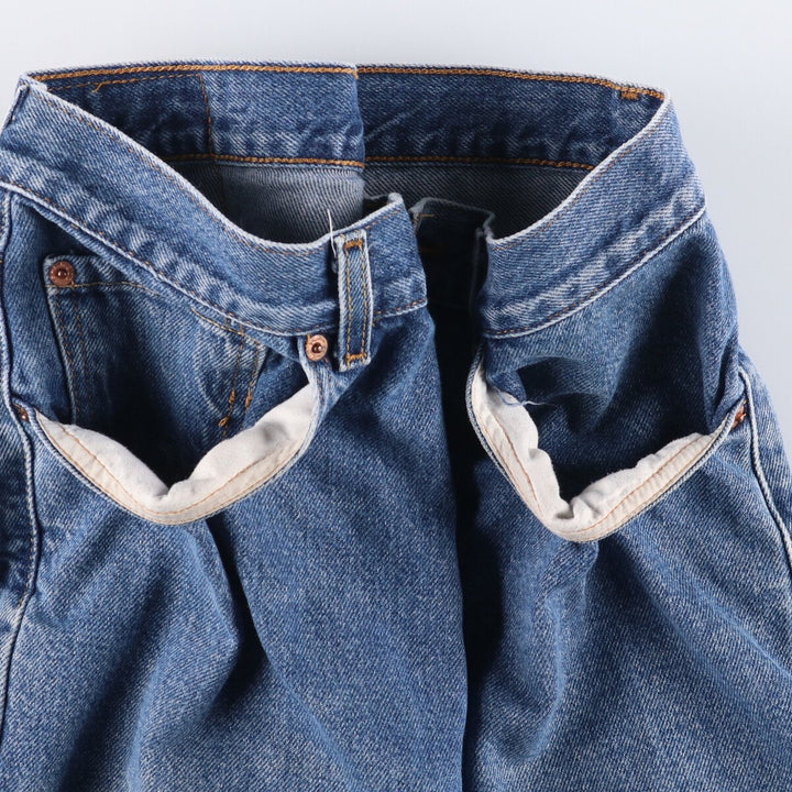 Levi's 550 Relaxed Fit Denim Shorts, Men's Size W34 cotton blue type Vintage Second Hand