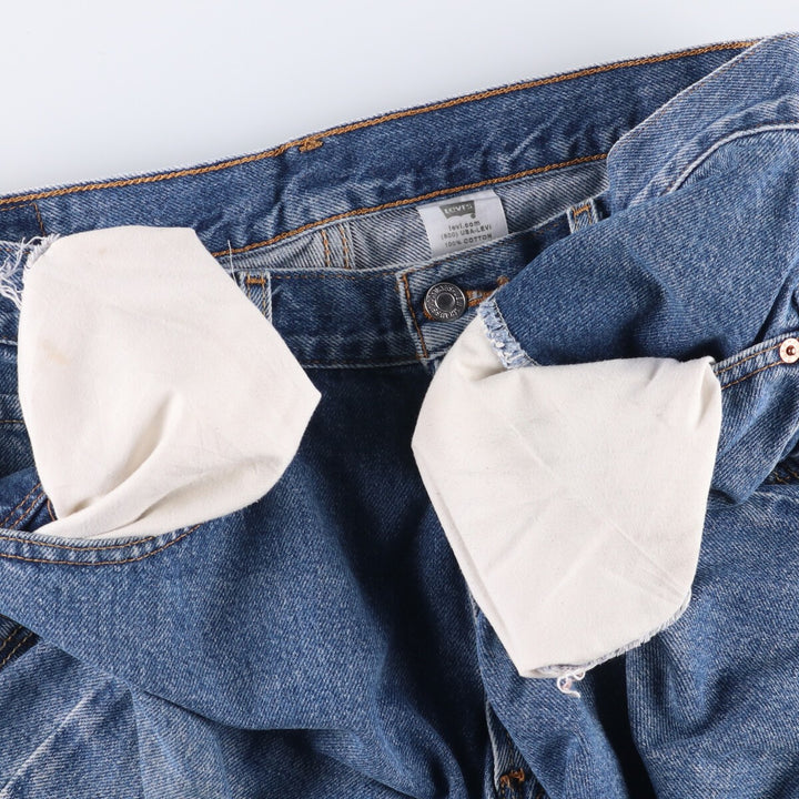 Levi's 550 Relaxed Fit Denim Shorts, Men's Size W34 cotton blue type Vintage Second Hand