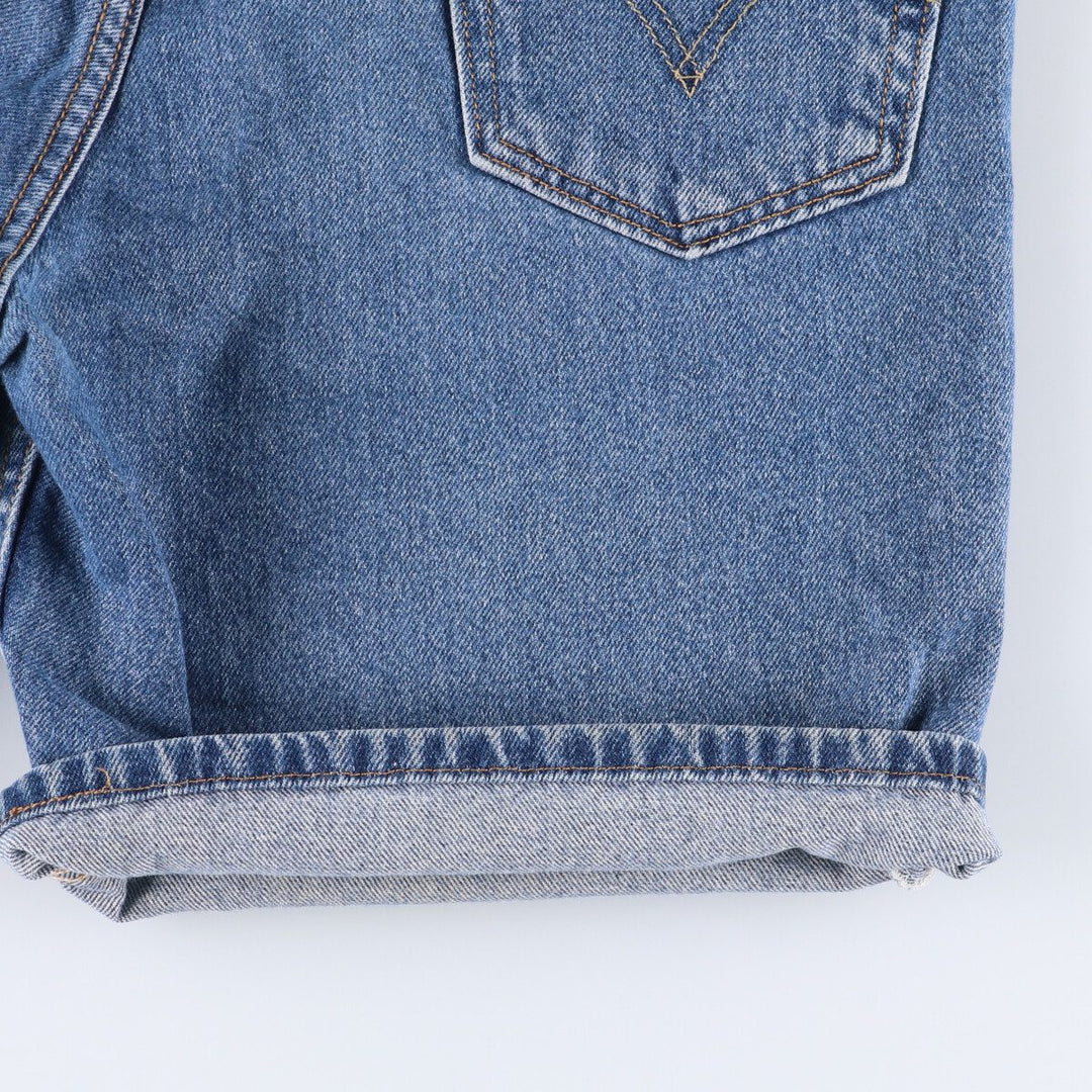 Levi's 550 Relaxed Fit Denim Shorts, Men's Size W34 cotton blue type Vintage Second Hand
