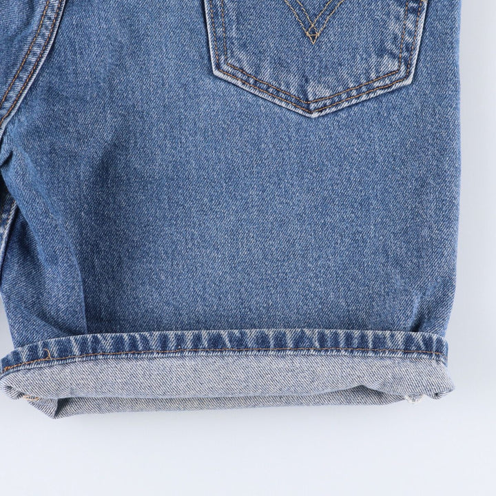 Levi's 550 Relaxed Fit Denim Shorts, Men's Size W34 cotton blue type Vintage Second Hand