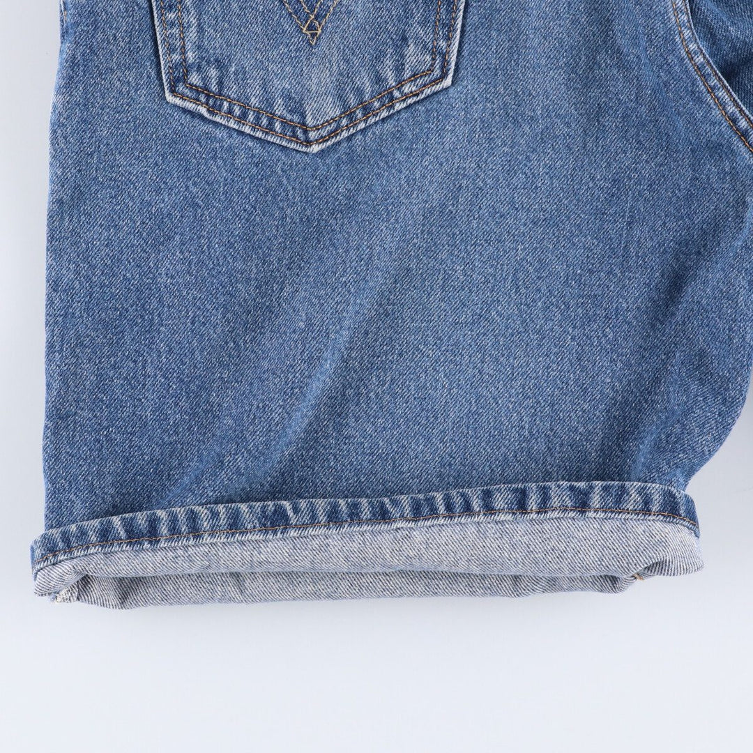 Levi's 550 Relaxed Fit Denim Shorts, Men's Size W34 cotton blue type Vintage Second Hand