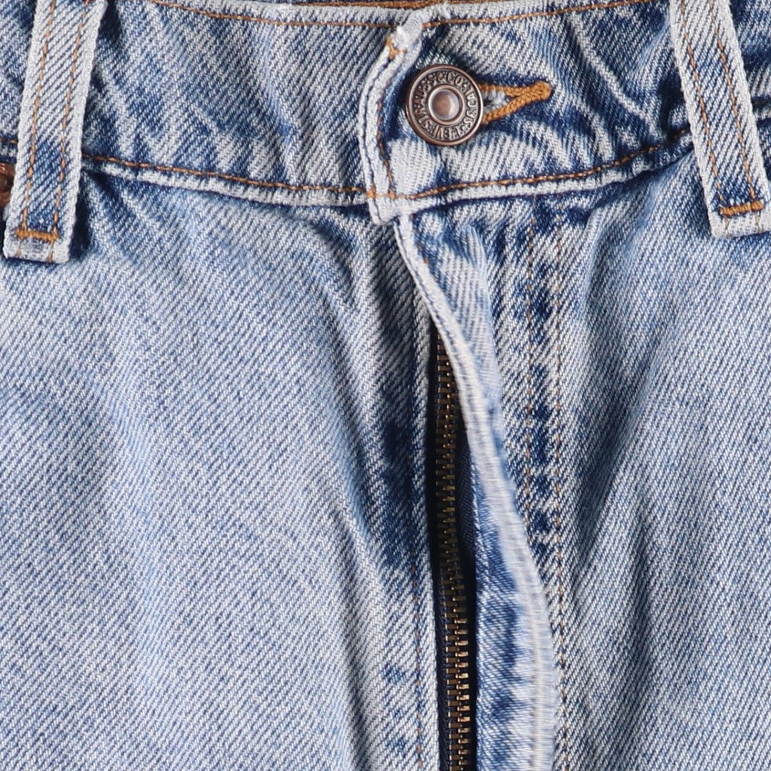 90'S Levi's 550 Relaxed Fit Orange Tab Denim Shorts, Half Pants, Jorts, Men's, W32, Vintage cotton blue type Vintage Second Hand